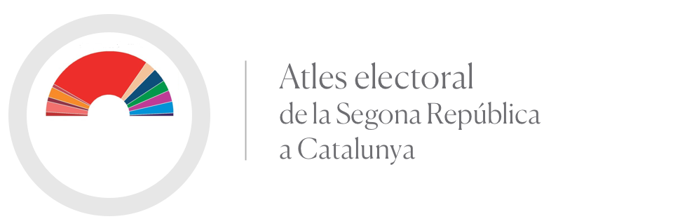 Logo de l'Atles electoral de la Segona República a Catalunya