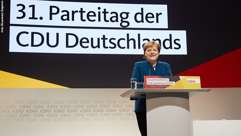 La novetat més rellevant va ser que la cancellera, Angela Merkel, va anunciar la seva retirada política, tant al capdavant del Govern com del partit