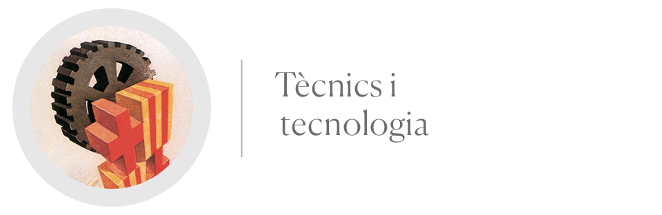 Logo de Tècnics i tecnologia en el desenvolupament de la Catalunya contemporània