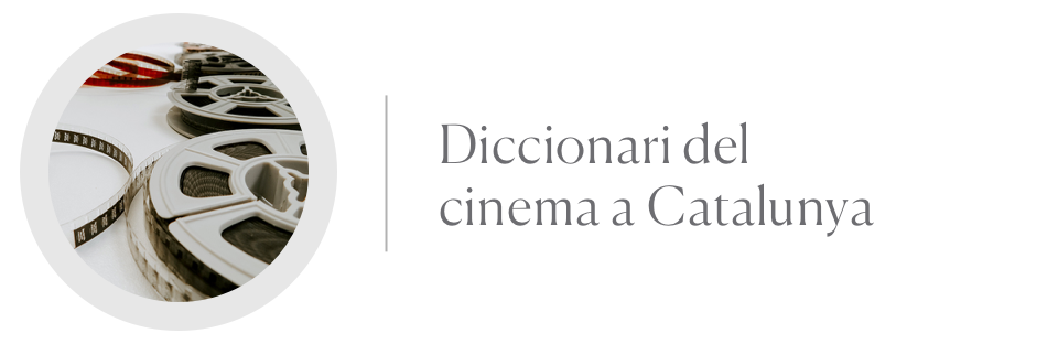 Logo del Diccionari del cinema a Catalunya